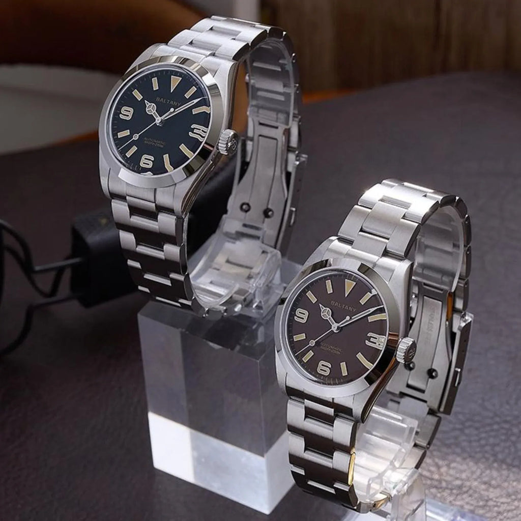 Baltany 36mm Explorer Homage Watch S4056 with Japanese Seiko NH-38 - DREAM WATCHES