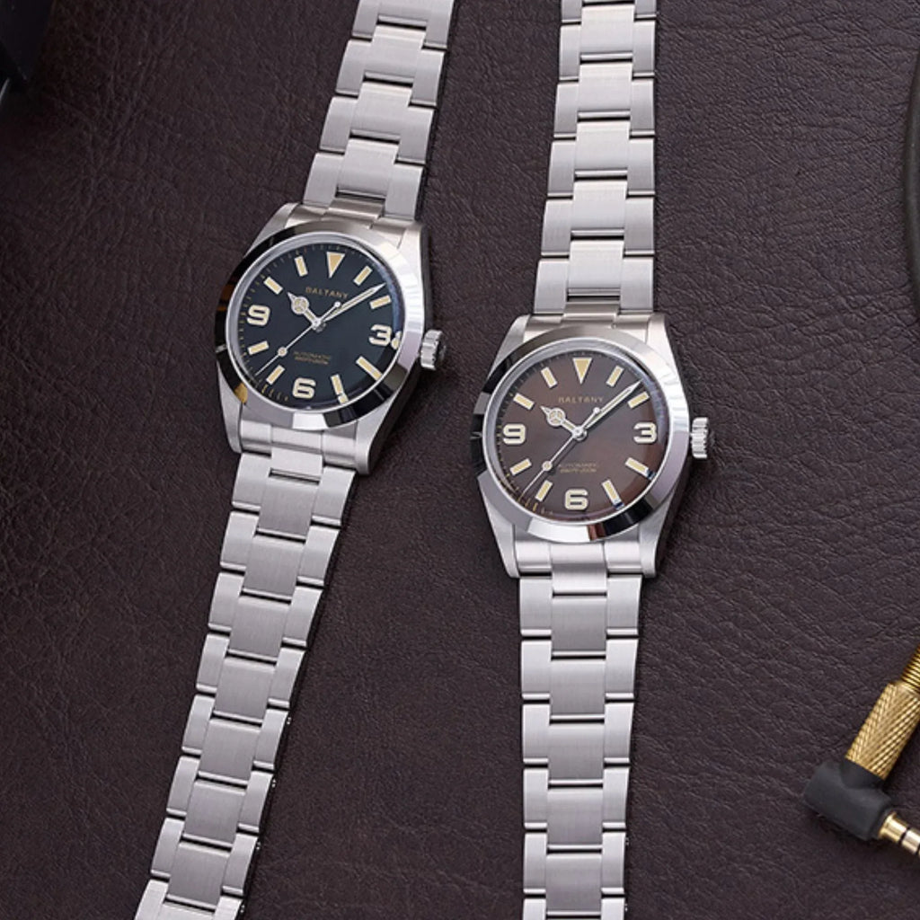 Baltany 36mm Explorer Homage Watch S4056 with Japanese Seiko NH-38 - DREAM WATCHES