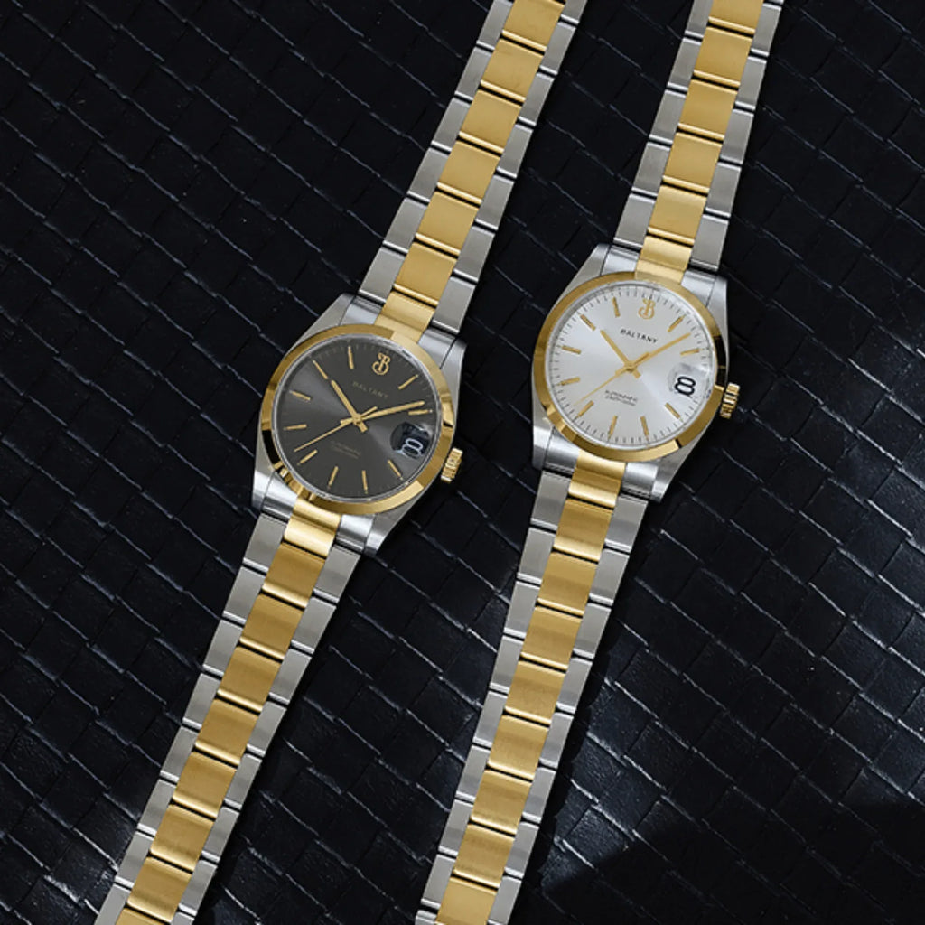 Baltany 36mm Smooth Bezel Perpetual DJ Homage Watch S4095 - DREAM WATCHES