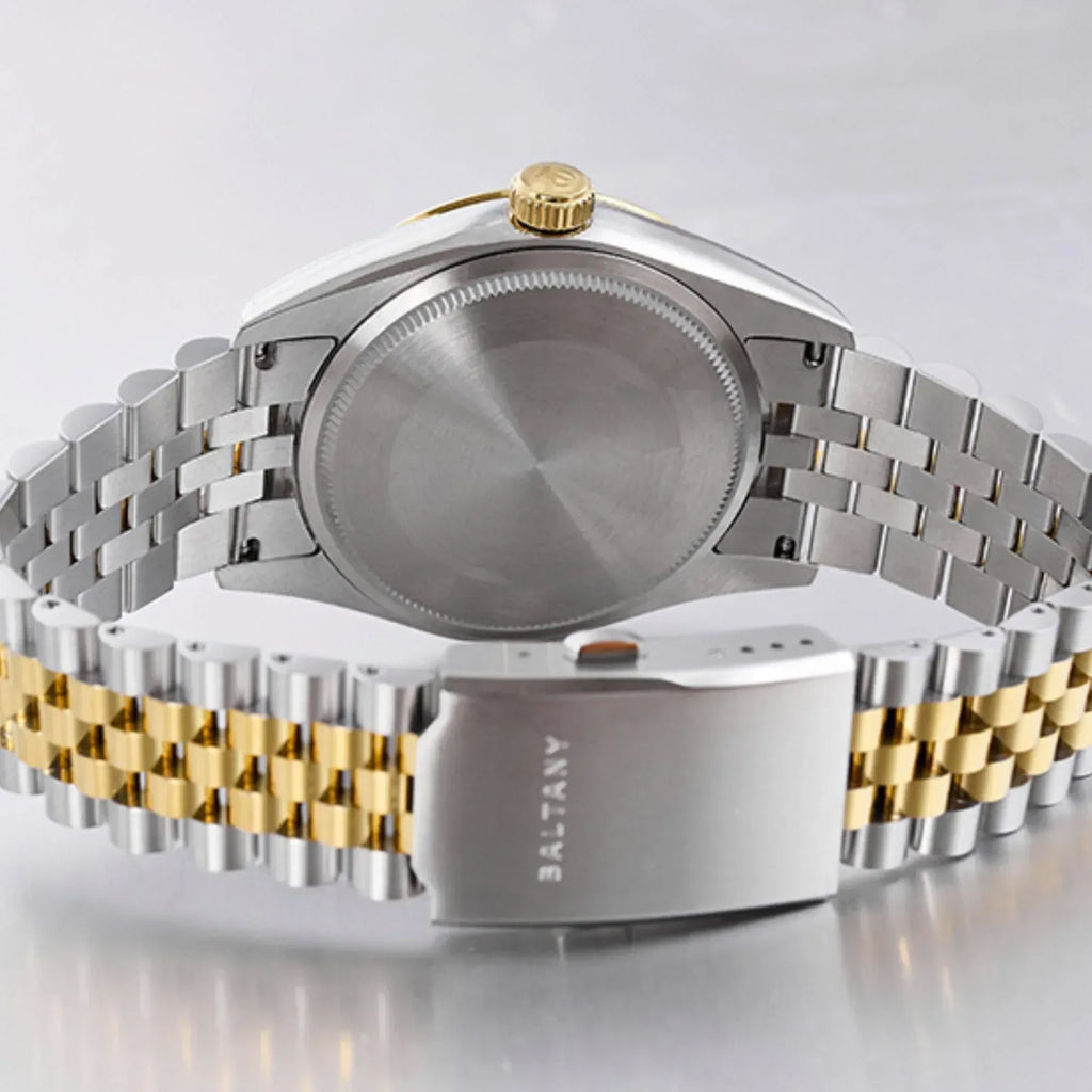 Baltany 39mm Fluted Bezel DJ Homage Dress Watch S4094 - DREAM WATCHES