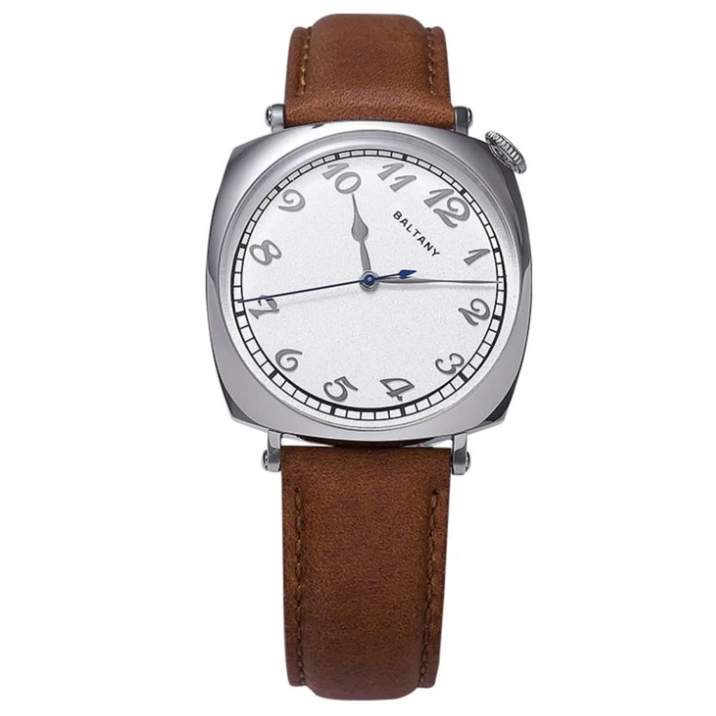 Baltany 9039 Auto Historiques 1921 Homage Watch S4055 - White Dial - DREAM WATCHES