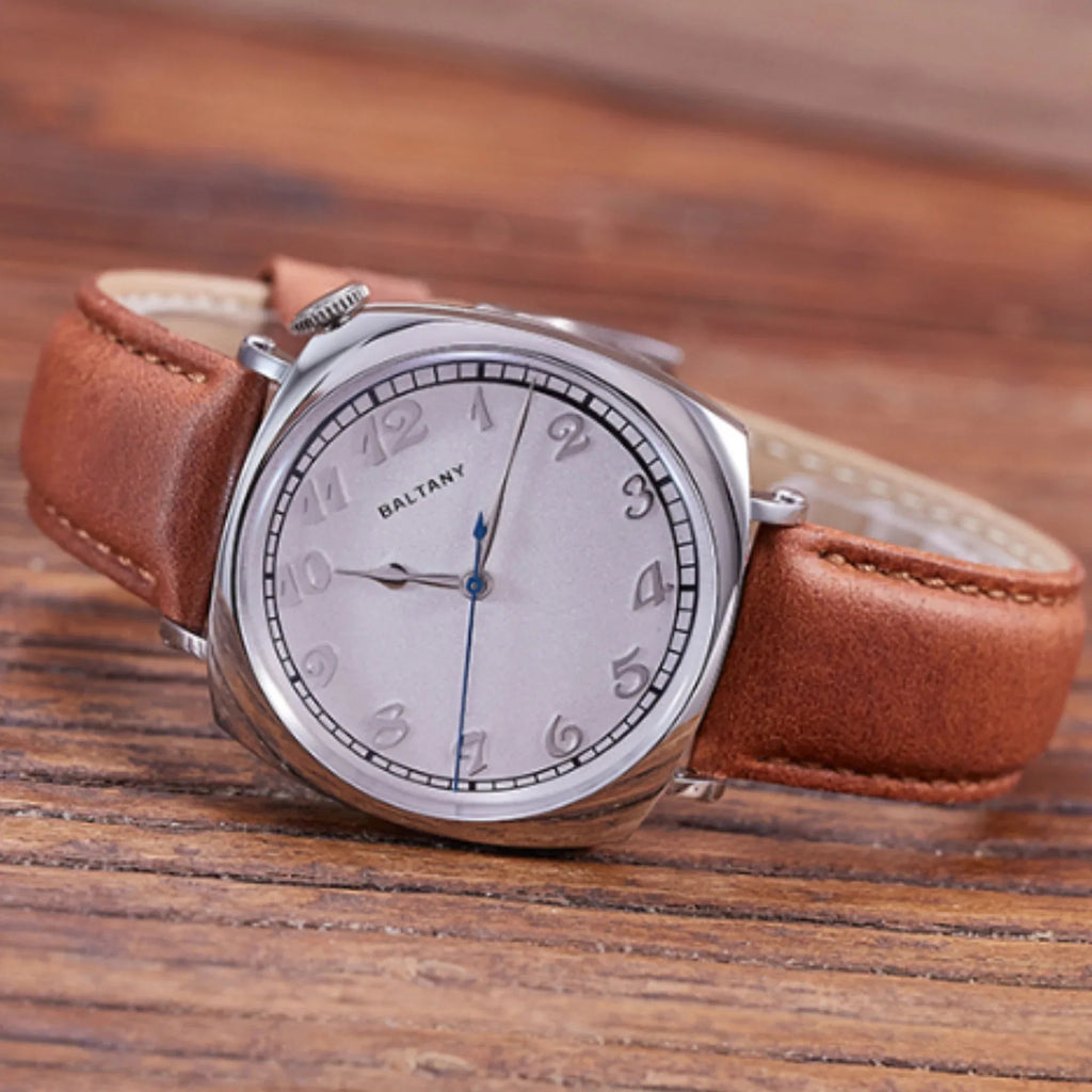 Baltany 9039 Auto Historiques 1921 Homage Watch S4055 - White Dial - DREAM WATCHES
