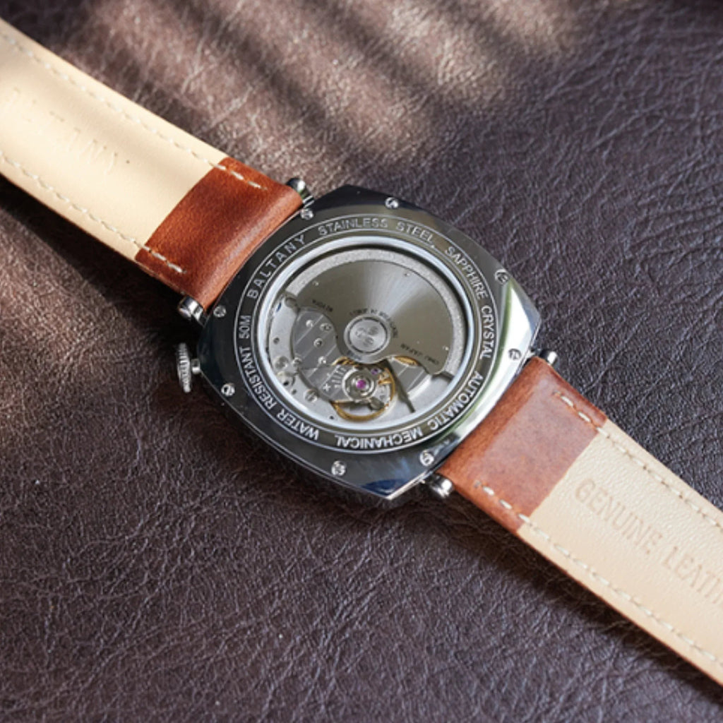 Baltany 9039 Auto Historiques 1921 Homage Watch S4055 - White Dial - DREAM WATCHES