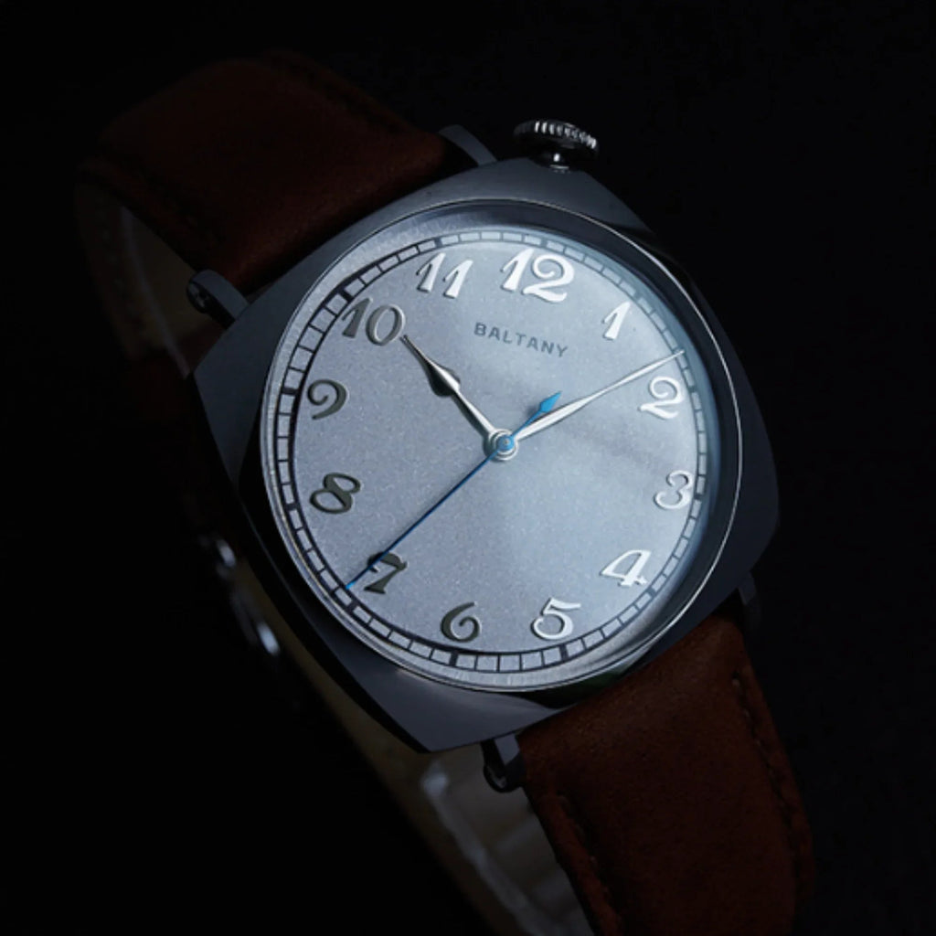 Baltany 9039 Auto Historiques 1921 Homage Watch S4055 - White Dial - DREAM WATCHES