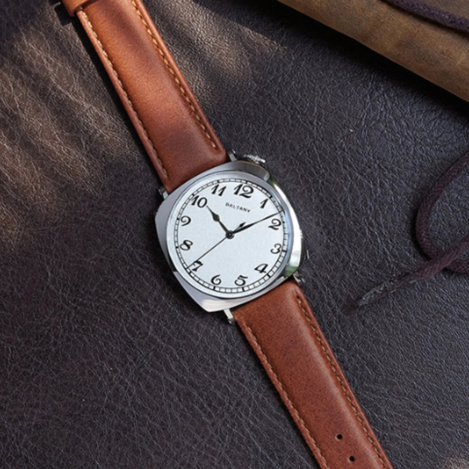Baltany 9039 Auto Historiques 1921 Homage Watch S4055 - White Dial - DREAM WATCHES
