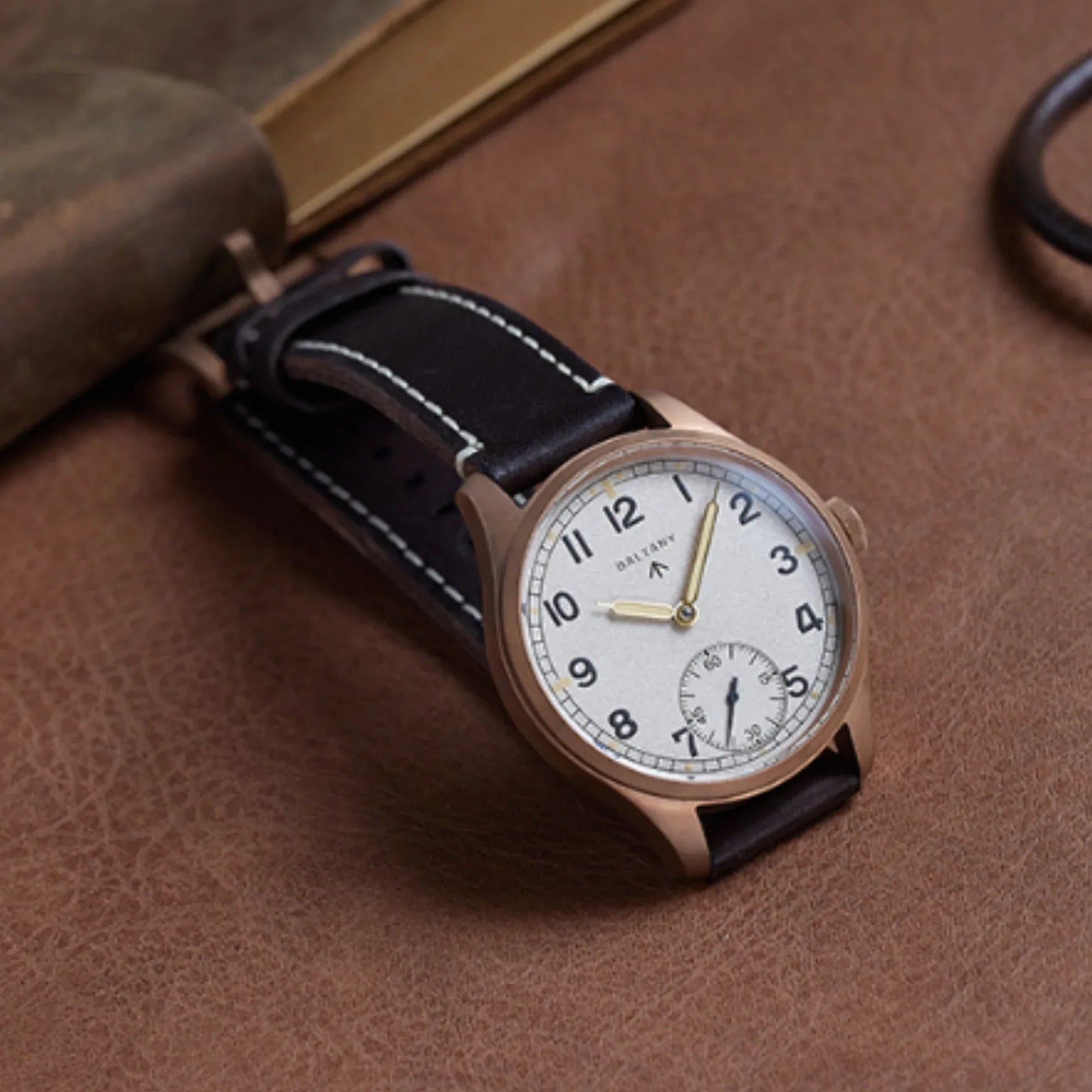 Baltany Bronze Manual Move Dirty Dozen Watches B2058 - DREAM WATCHES