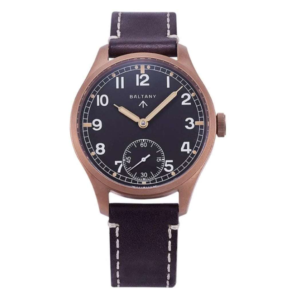 Baltany Bronze Manual Move Dirty Dozen Watches B2058 - DREAM WATCHES
