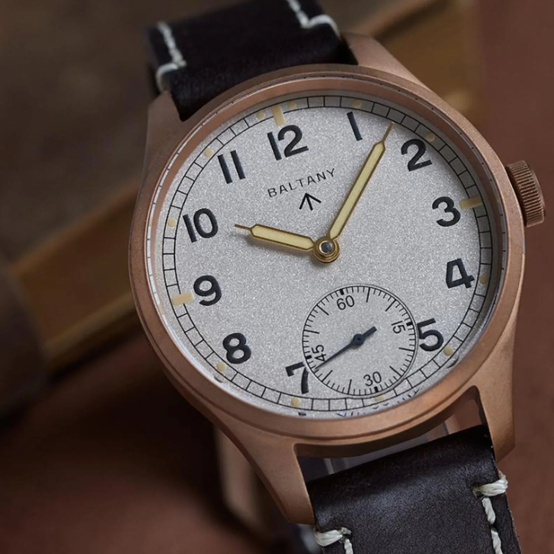 Baltany Bronze Manual Move Dirty Dozen Watches B2058 - DREAM WATCHES