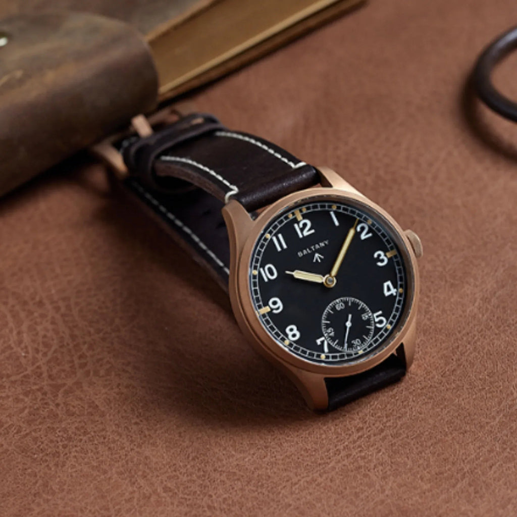 Baltany Bronze Manual Move Dirty Dozen Watches B2058 - DREAM WATCHES