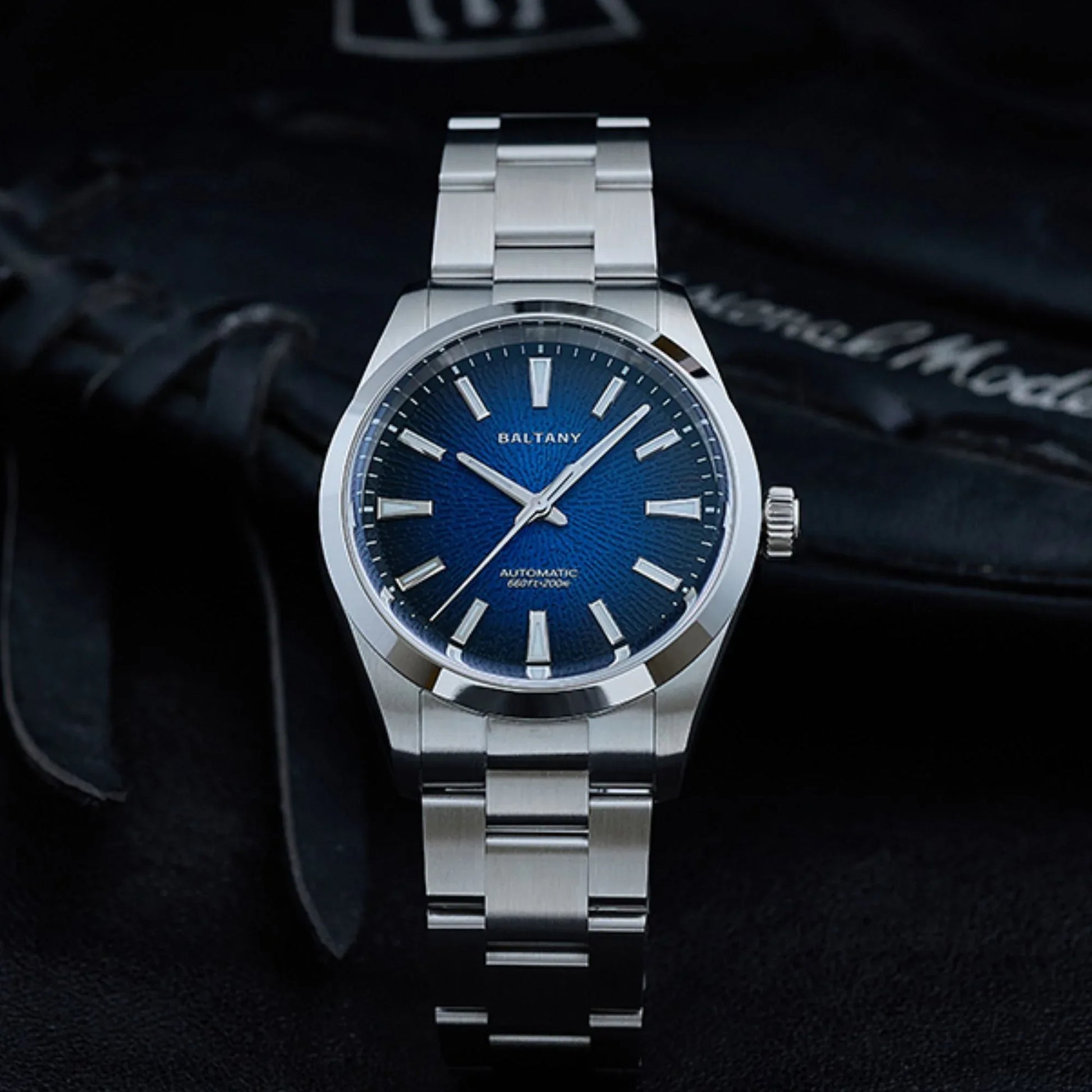 Baltany Design 3D Smoked Dial NH38 Automatic Sports Watch S4105 - DREAM WATCHES