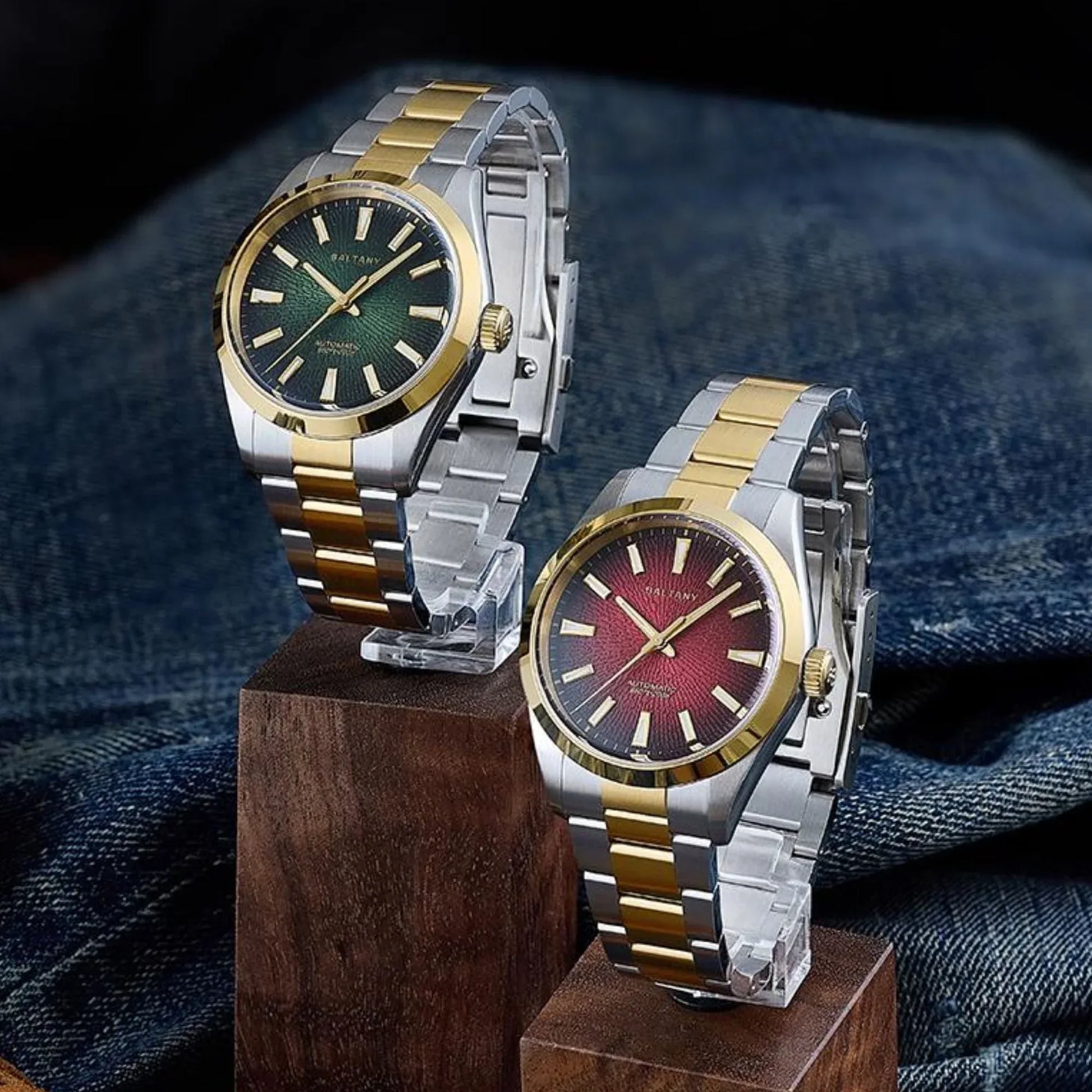 Baltany Design 3D Smoked Dial NH38 Automatic Sports Watch S4105 - DREAM WATCHES
