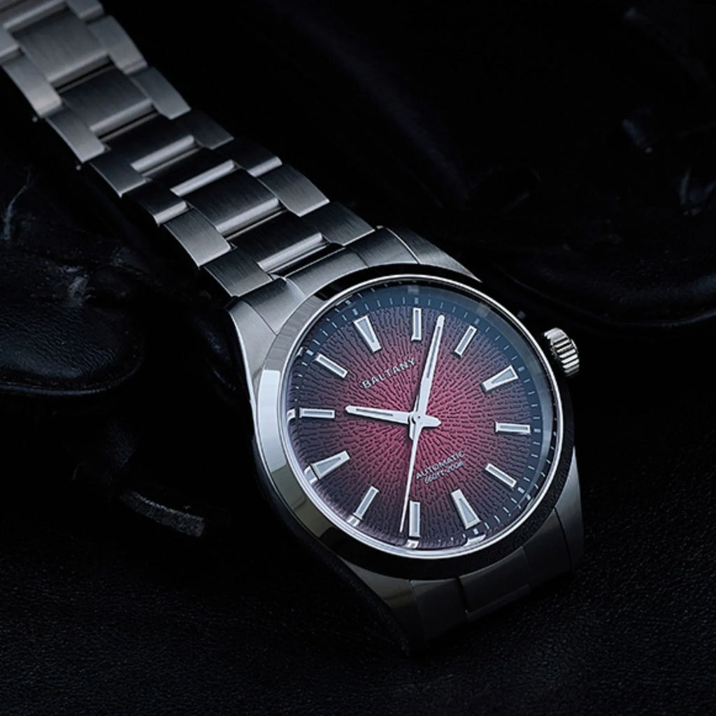 Baltany Design 3D Smoked Dial NH38 Automatic Sports Watch S4105 - DREAM WATCHES