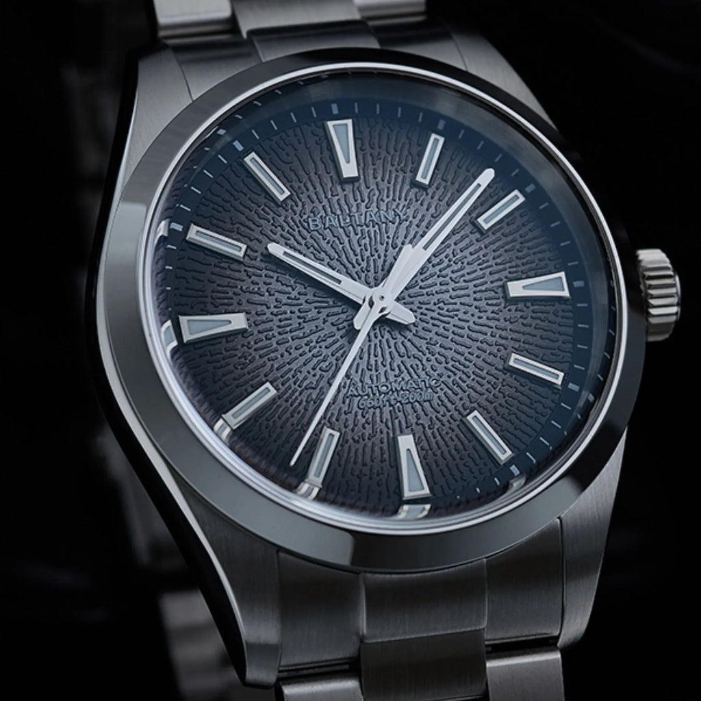 Baltany Design 3D Smoked Dial NH38 Automatic Sports Watch S4105 - DREAM WATCHES