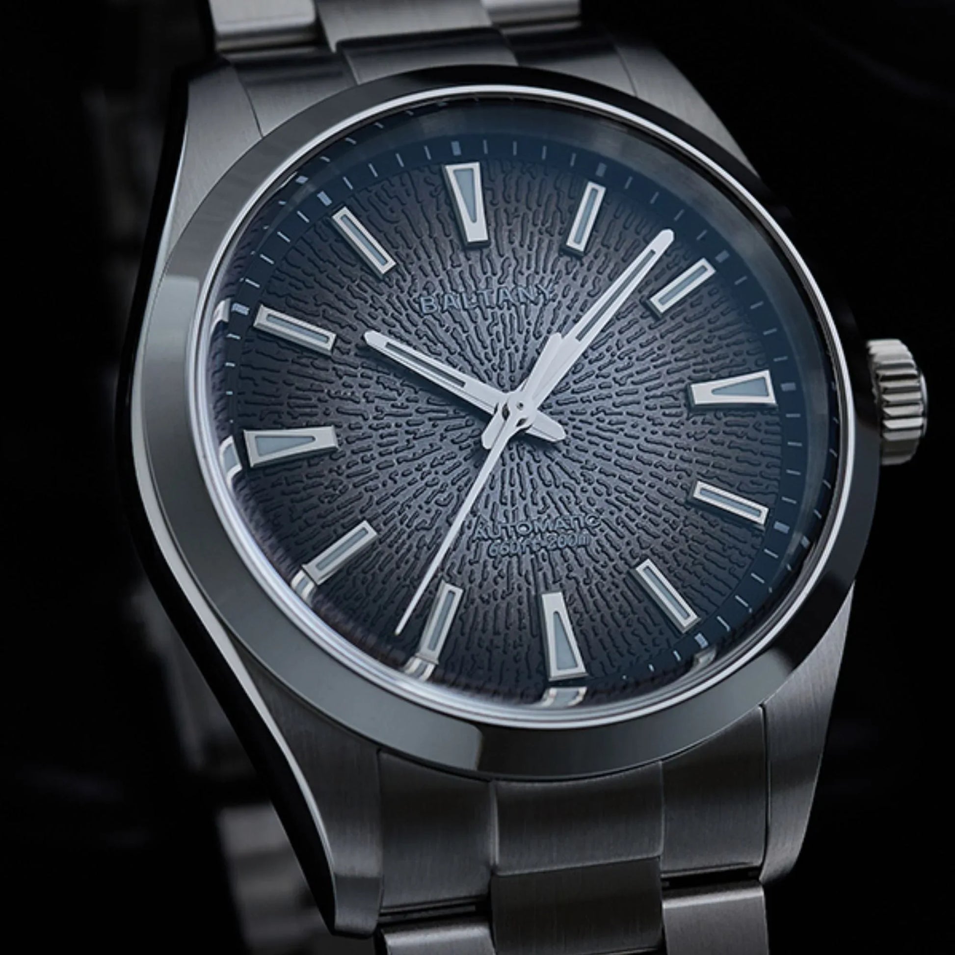 Baltany Design 3D Smoked Dial NH38 Automatic Sports Watch S4105 - DREAM WATCHES