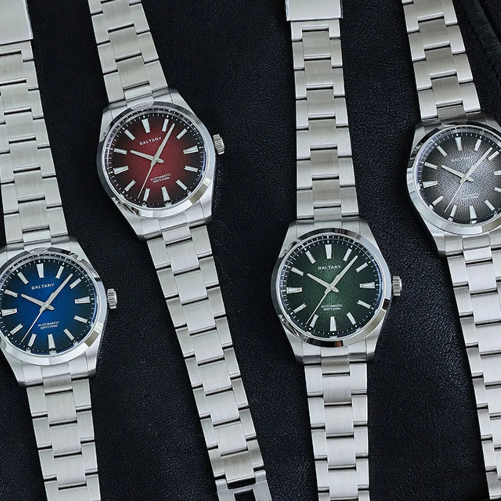 Baltany Design 3D Smoked Dial NH38 Automatic Sports Watch S4105 - DREAM WATCHES