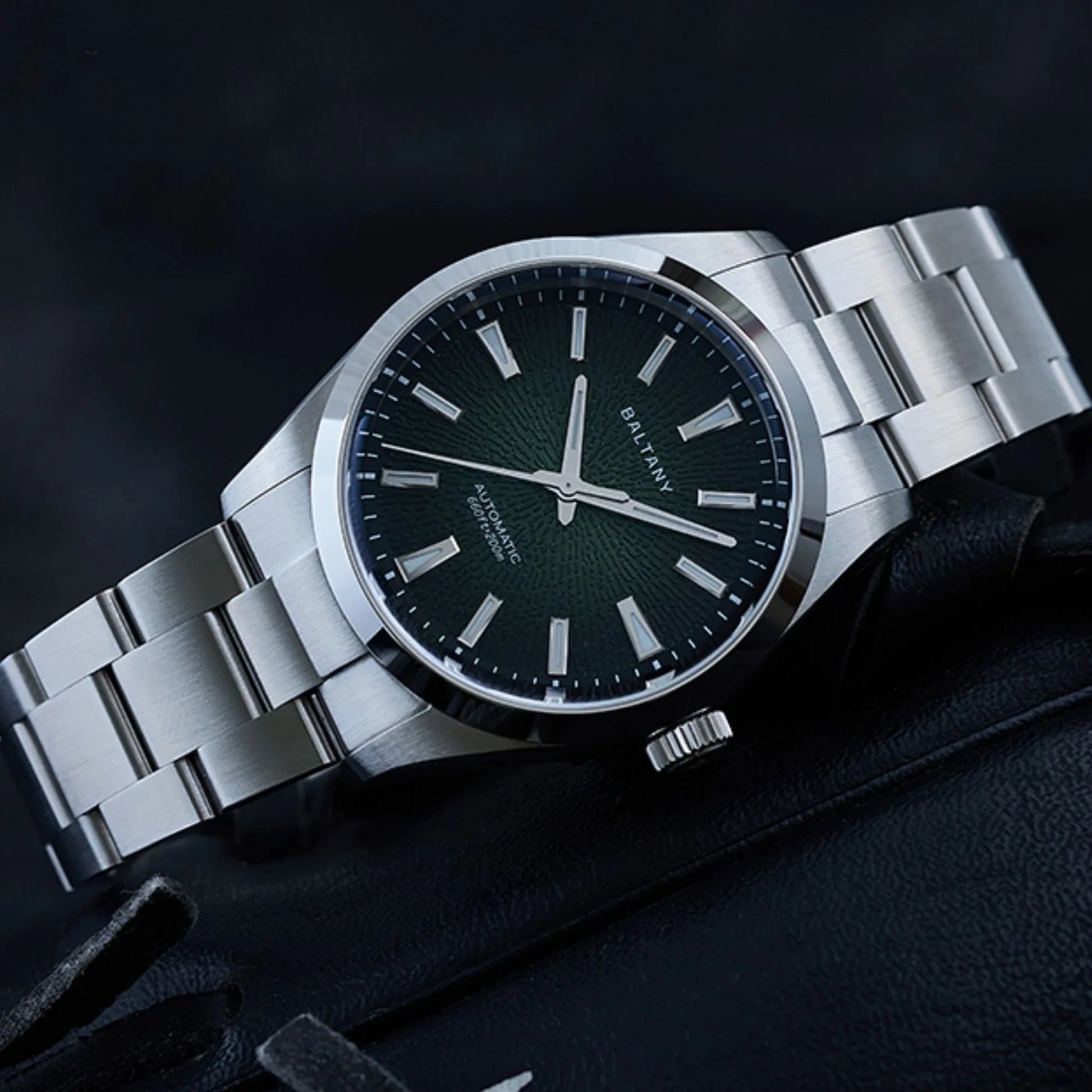 Baltany Design 3D Smoked Dial NH38 Automatic Sports Watch S4105 - DREAM WATCHES