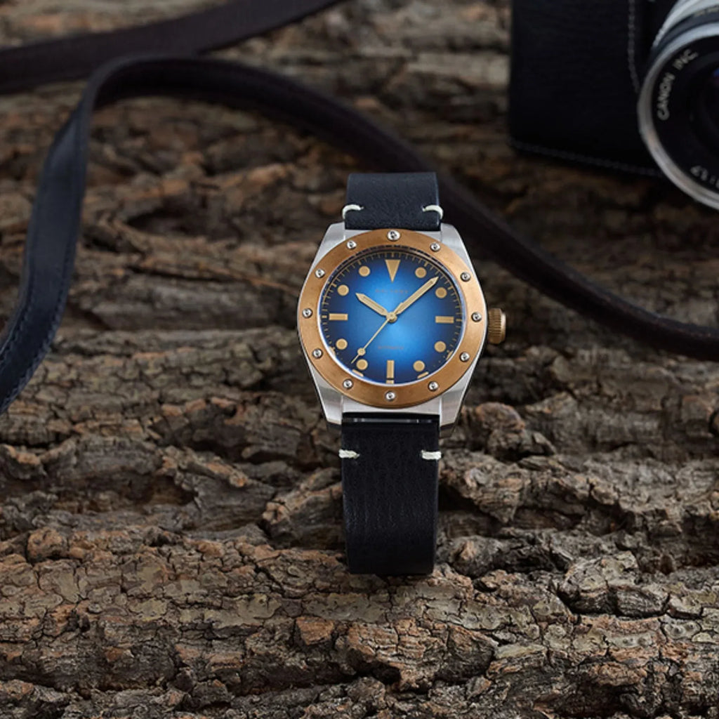Baltany Design Bronze Bezel Vintage Watch B4030 - DREAM WATCHES