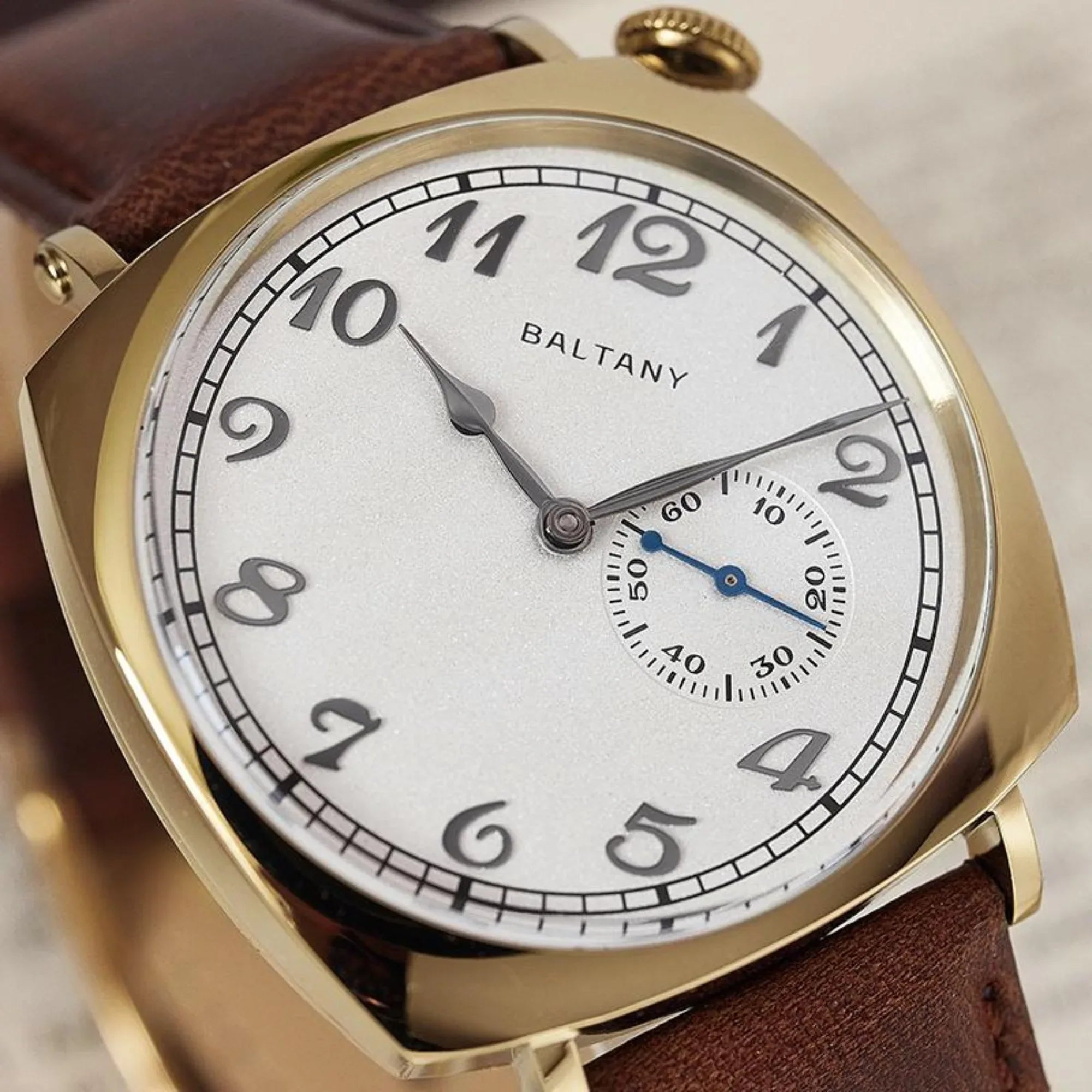 Baltany Golden 1921 Vintage Auto Dress Watches S4046G - DREAM WATCHES