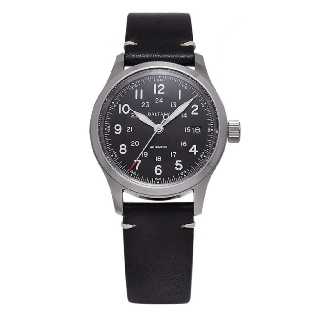 Baltany Military 24h Instructions Field Watch S2049 - Black Dial - DREAM WATCHES