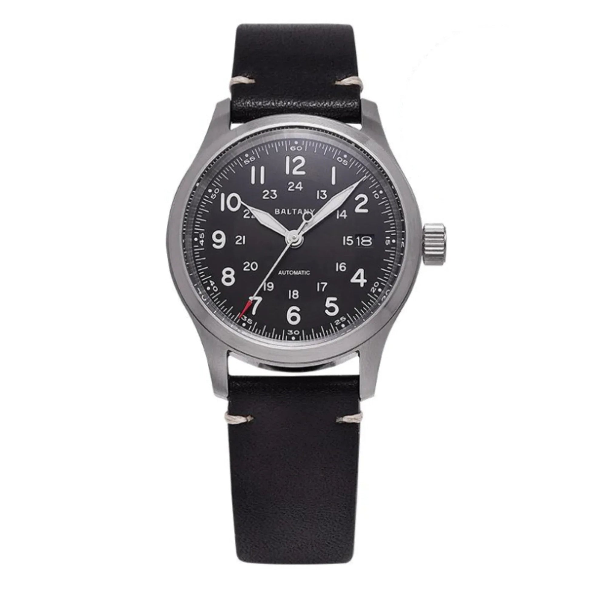 Baltany Military 24h Instructions Field Watch S2049 - Black Dial - DREAM WATCHES