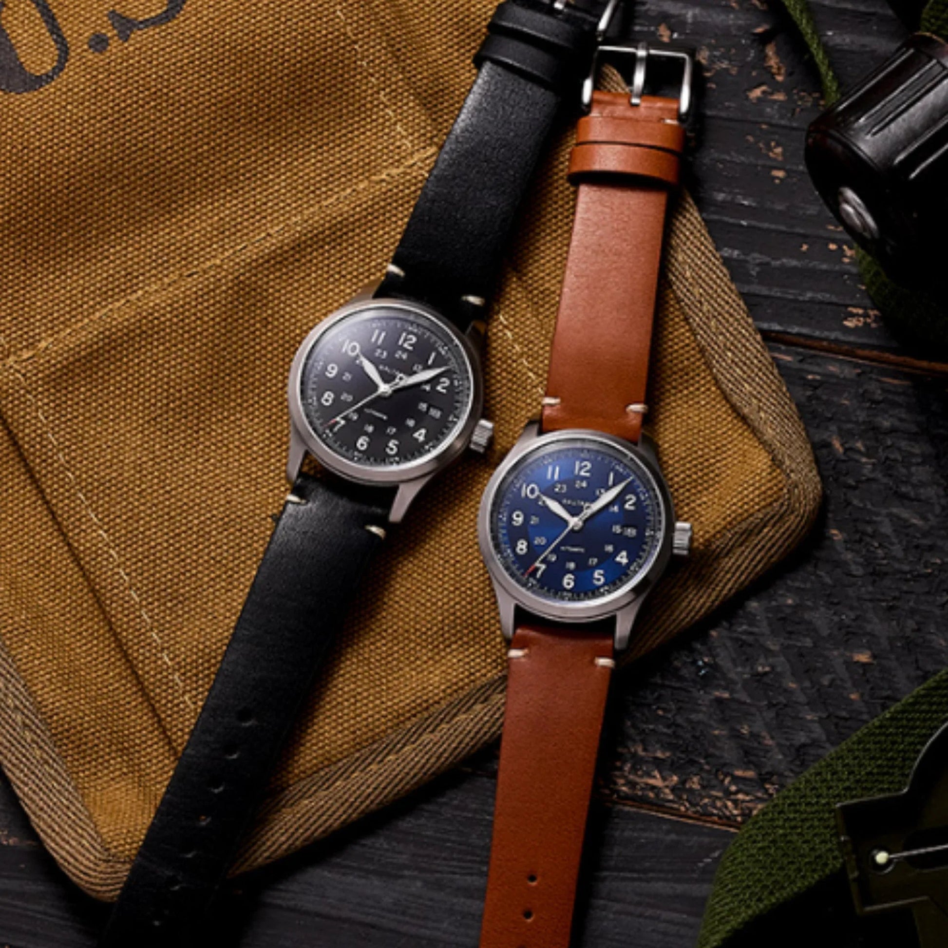 Baltany Military 24h Instructions Field Watch S2049 - Blue Dial - DREAM WATCHES