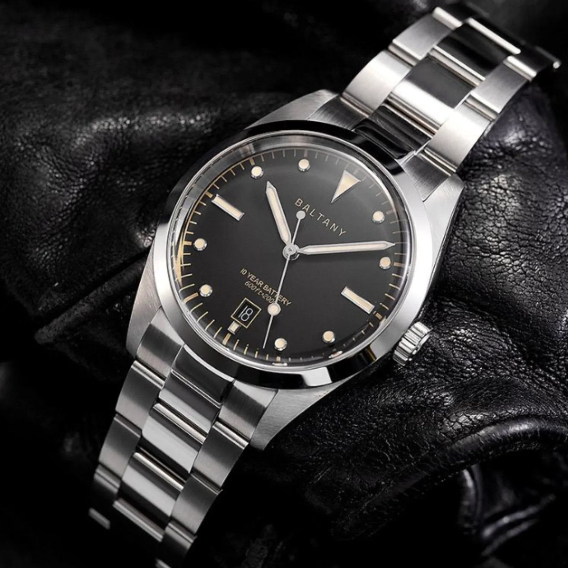 Baltany Quartz Explorer Homage Bracelet Watch S4041AB - Swiss movement - DREAM WATCHES