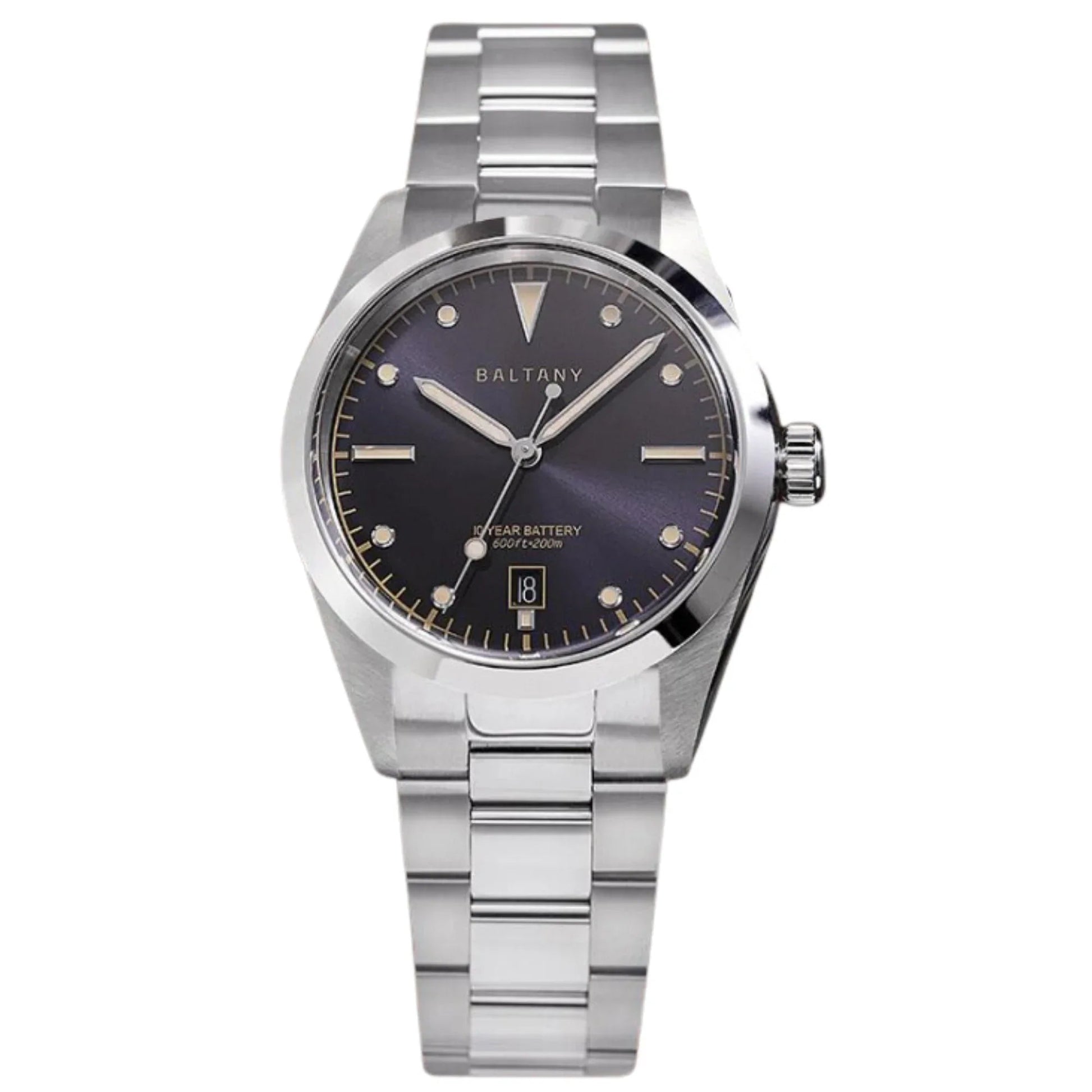 Baltany Quartz Explorer Homage Bracelet Watch S4041AB - Swiss Movement - DREAM WATCHES