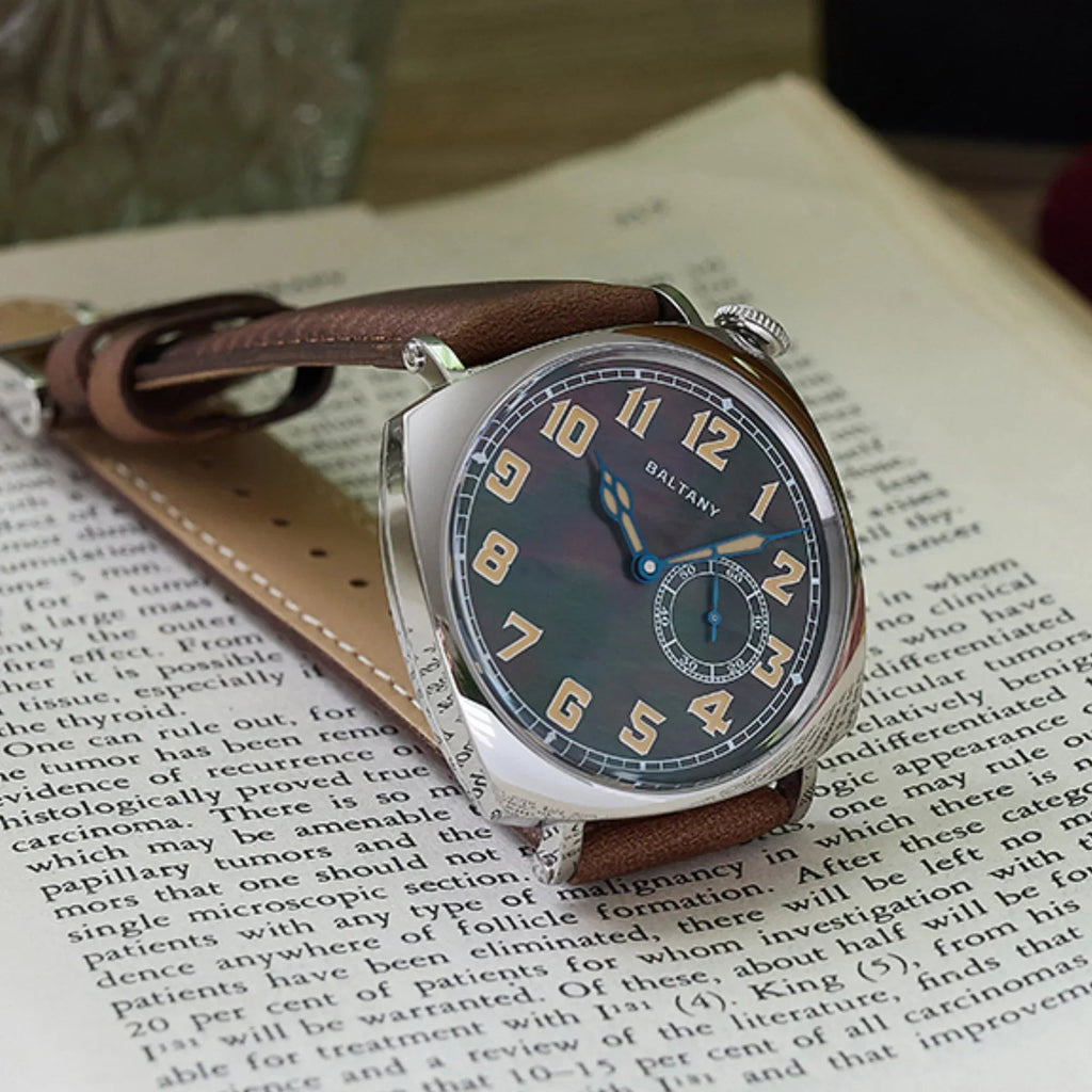 Baltany S4071A Luxury Mens with automatic Seagull ST-1701 movement - DREAM WATCHES