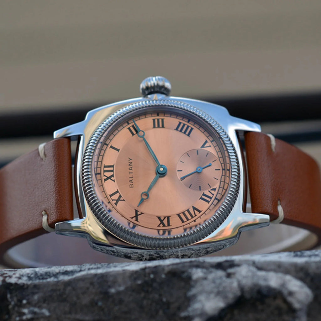 Baltany Salmon Roman Markers Quartz Watches S4037 - DREAM WATCHES