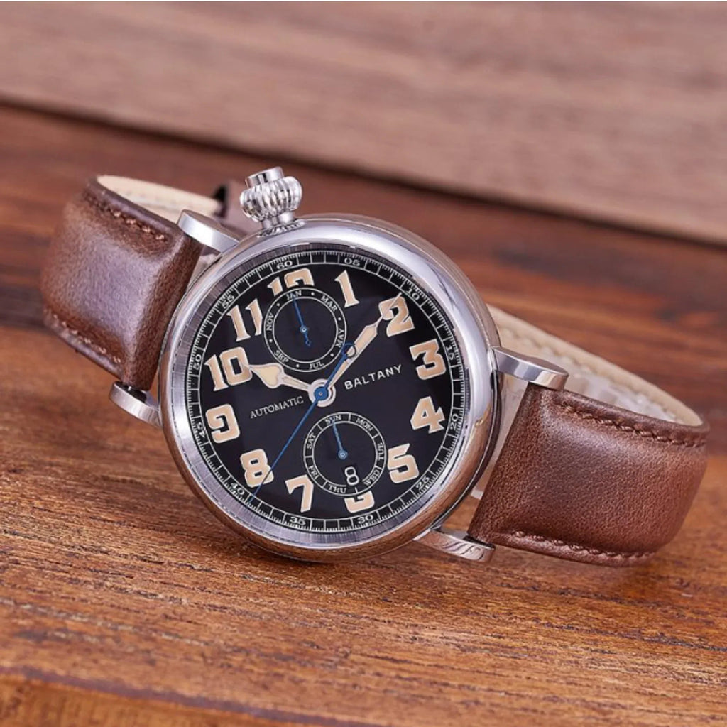 Baltany Type A7 1935 Avigating Homage Pilot Watch S6047 - DREAM WATCHES