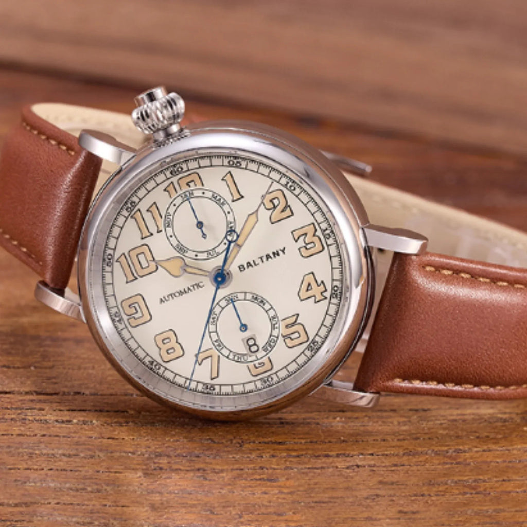 Baltany Type A7 1935 Avigating Homage Pilot Watch S6047 - DREAM WATCHES