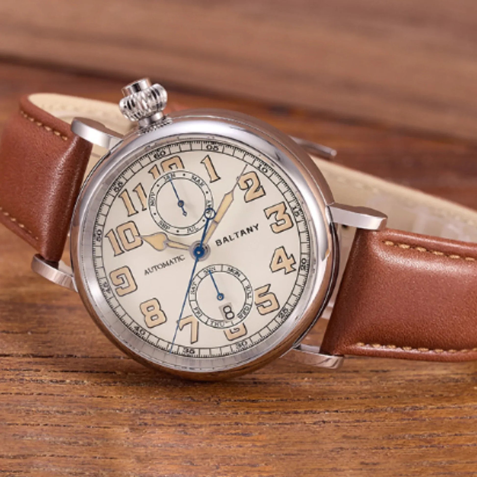 Baltany Type A7 1935 Avigating Homage Pilot Watch S6047 - DREAM WATCHES