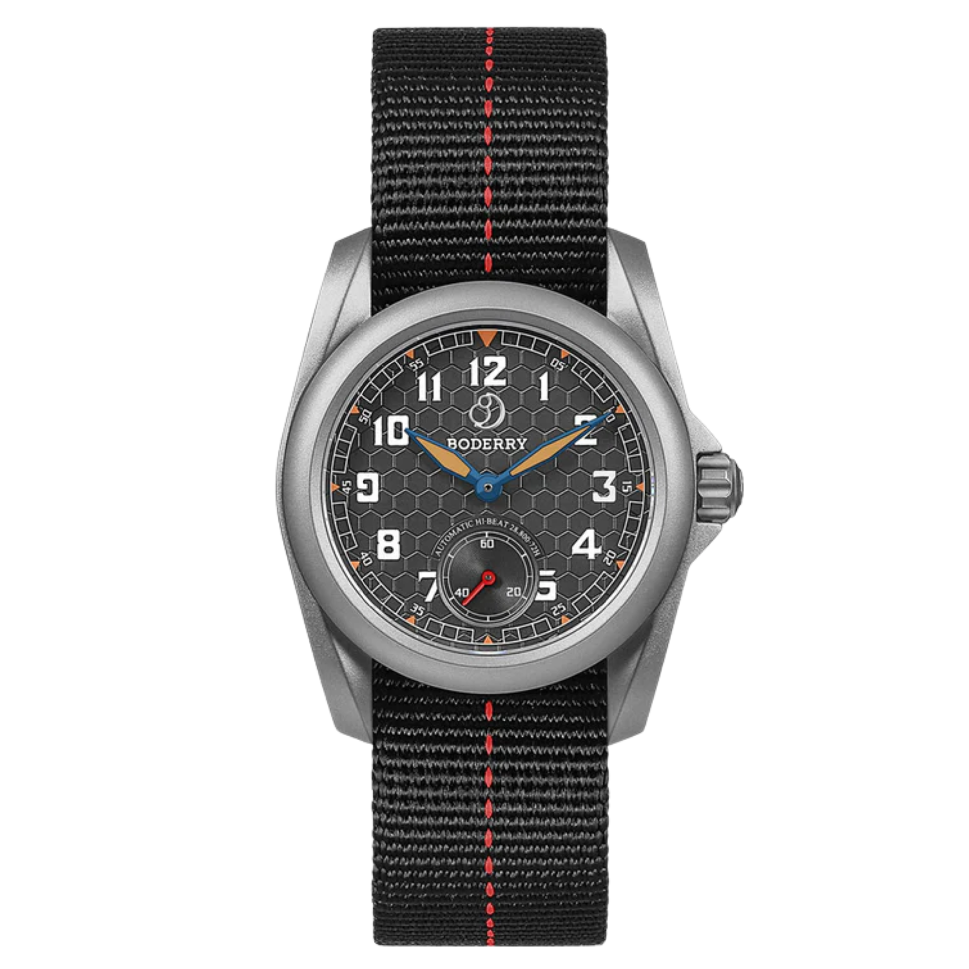 VOYAGER S72 – 72-Hour Power Reserve Titanium Automatic Field Watch, 100M Water Resistant | Grey