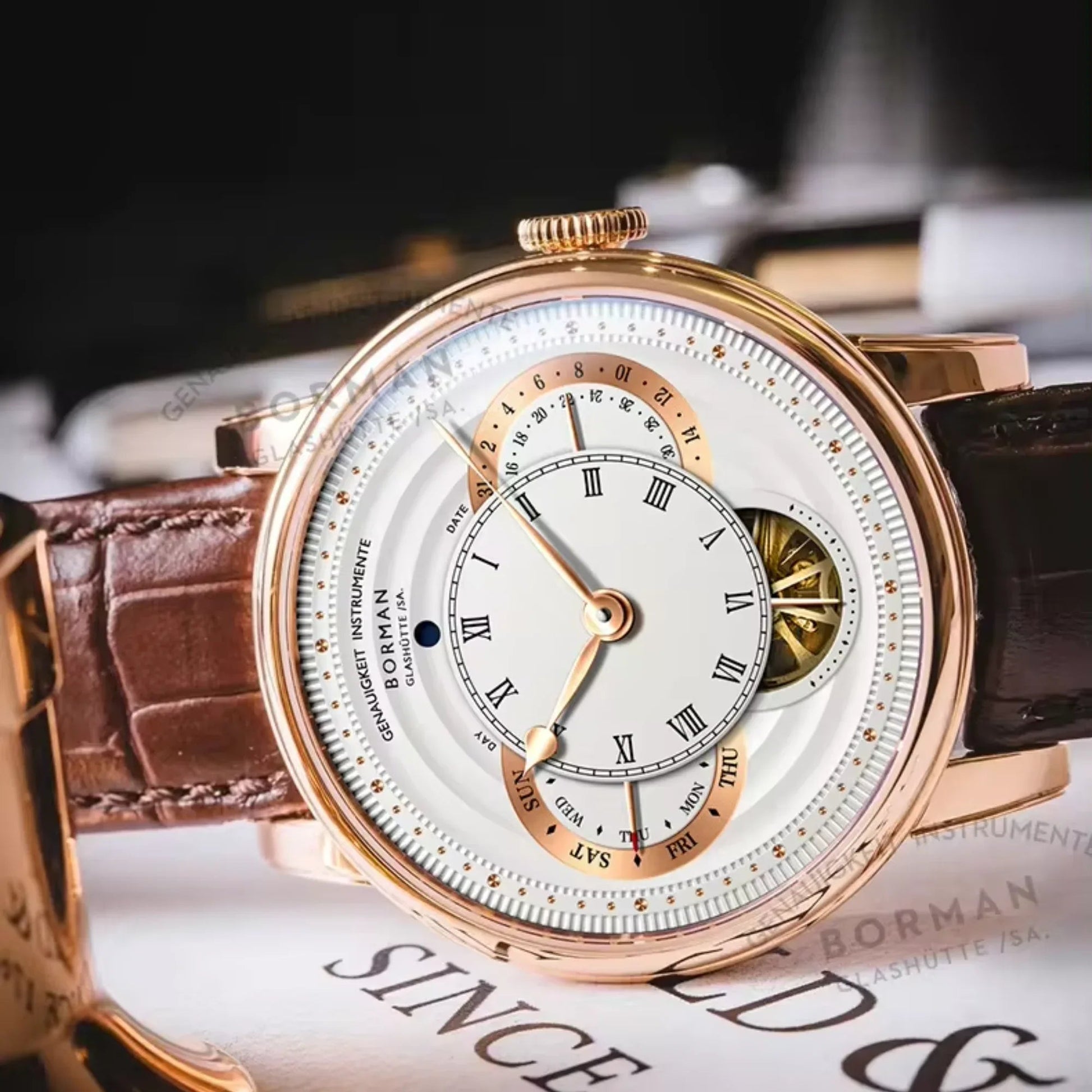 Borman Elegant mens Automatic Wrist Watch - BM3739 - DREAM WATCHES