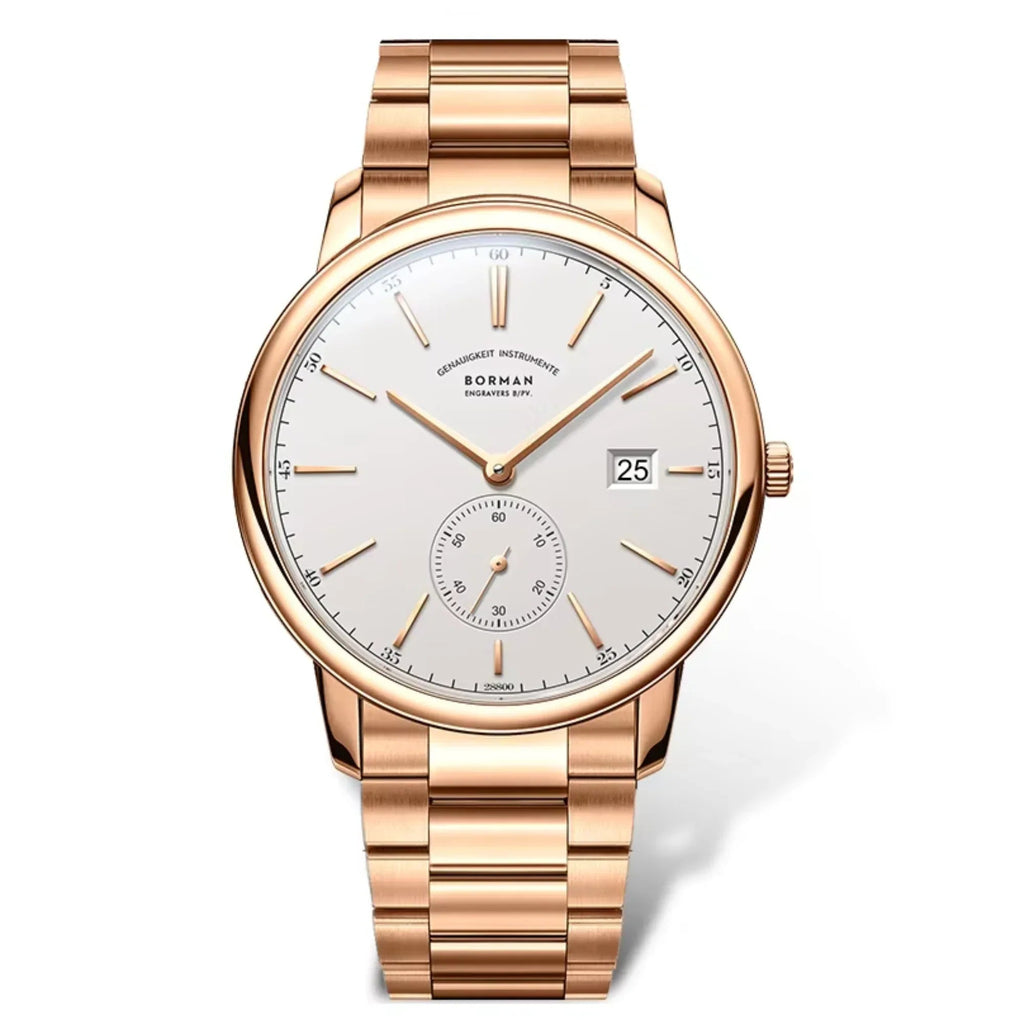 Borman Elegant mens Automatic Wrist Watch with Small Seconds - BM3817 - DREAM WATCHES