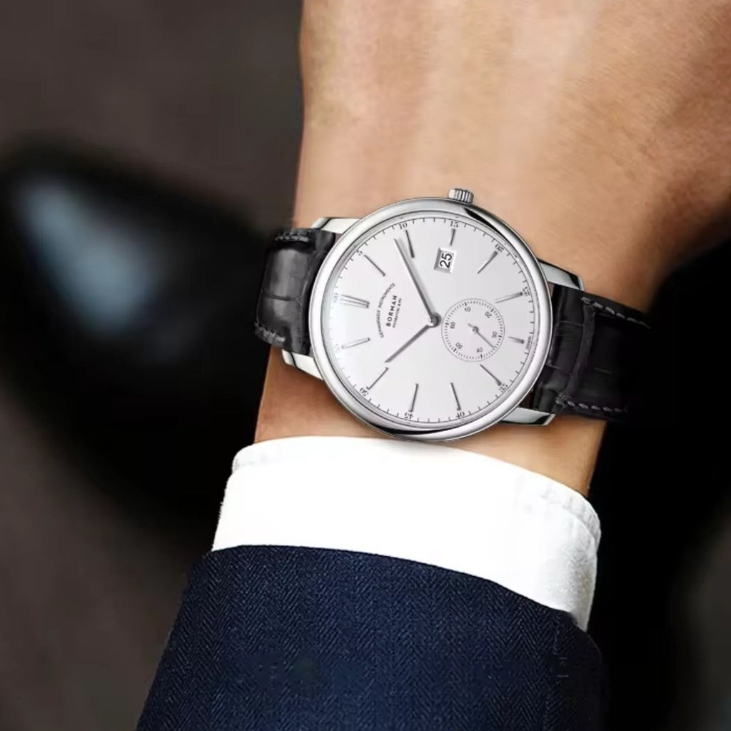 Borman Elegant mens Automatic Wrist Watch with Small Seconds - BM3817 - DREAM WATCHES