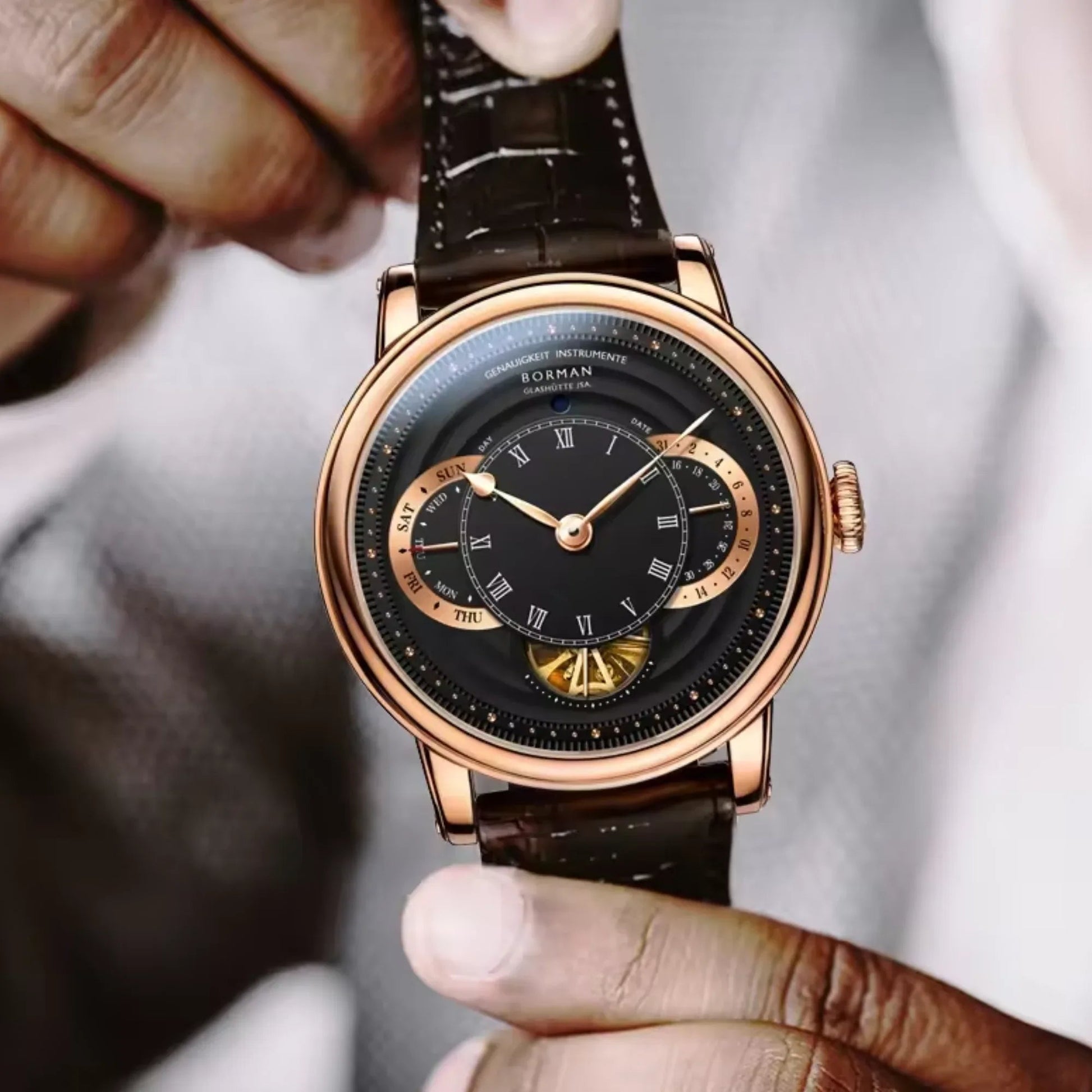 BORMAN Mechanical Watches Waterproof Wrist Watch Automatic For Men Stainless Steel - BM3739 - DREAM WATCHES