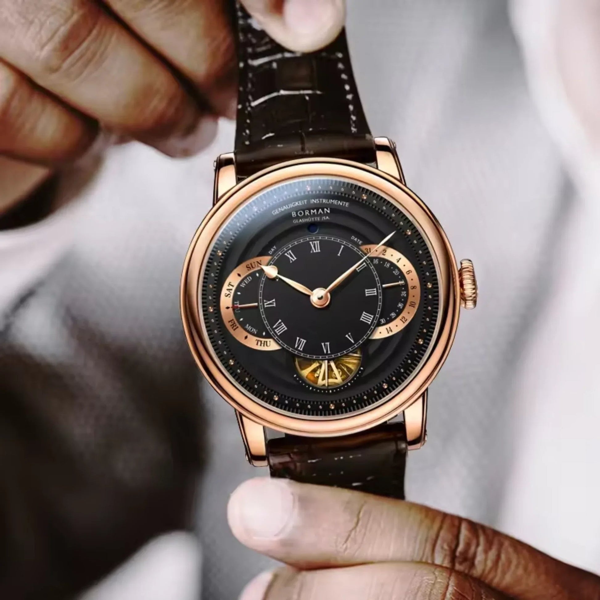 BORMAN Mechanical Watches Waterproof Wrist Watch Automatic For Men Stainless Steel - BM3739 - DREAM WATCHES