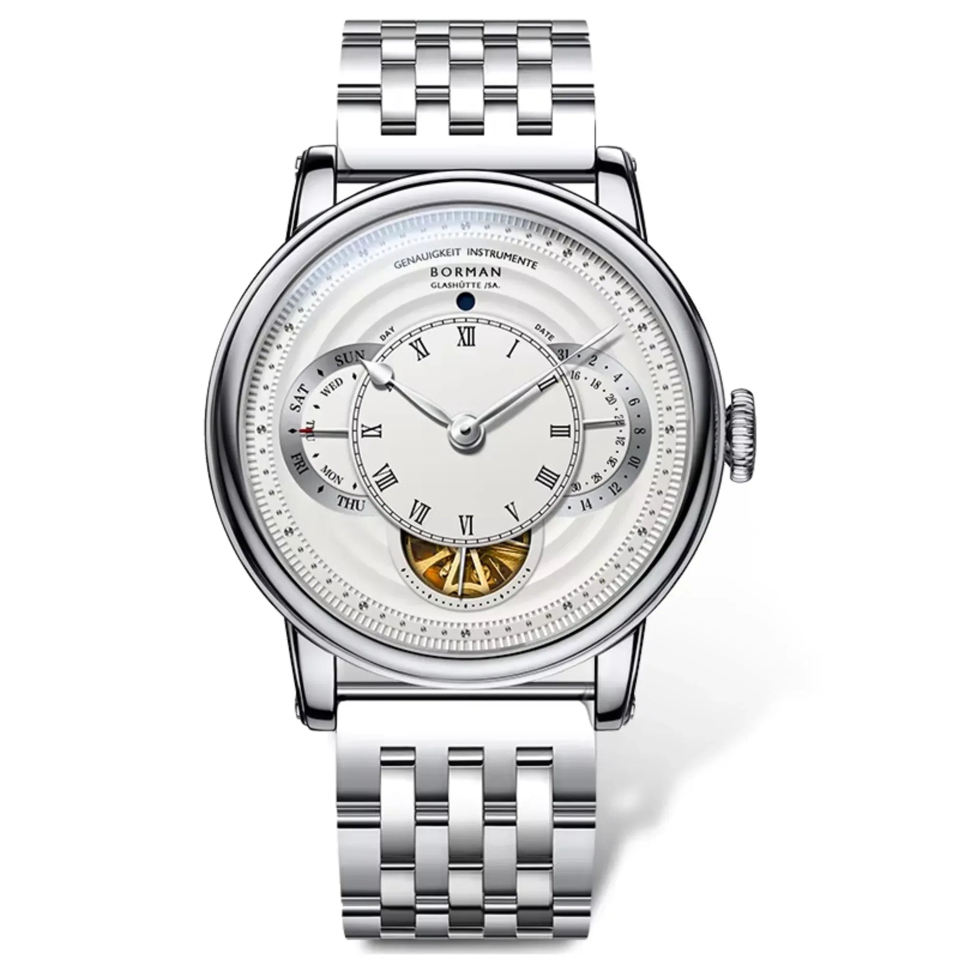 BORMAN Mechanical Watches Waterproof Wrist Watch Automatic For Men Stainless Steel - BM3739 - DREAM WATCHES