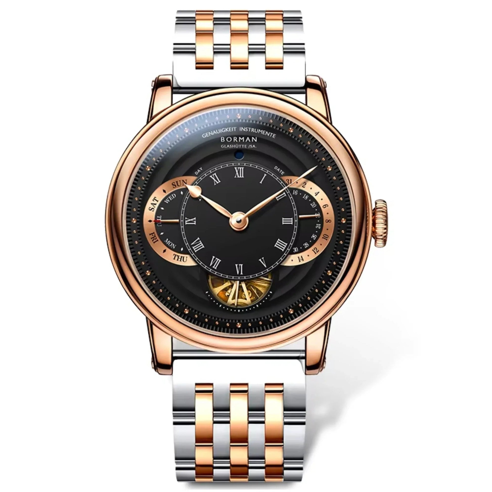 BORMAN Mechanical Watches Waterproof Wrist Watch Automatic For Men Stainless Steel - BM3739 - DREAM WATCHES