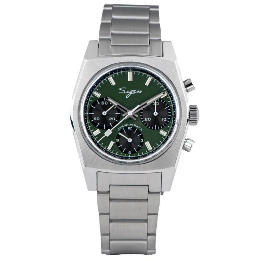 Chrono Heritage S419 Chronograph Green Dial - DREAM WATCHES