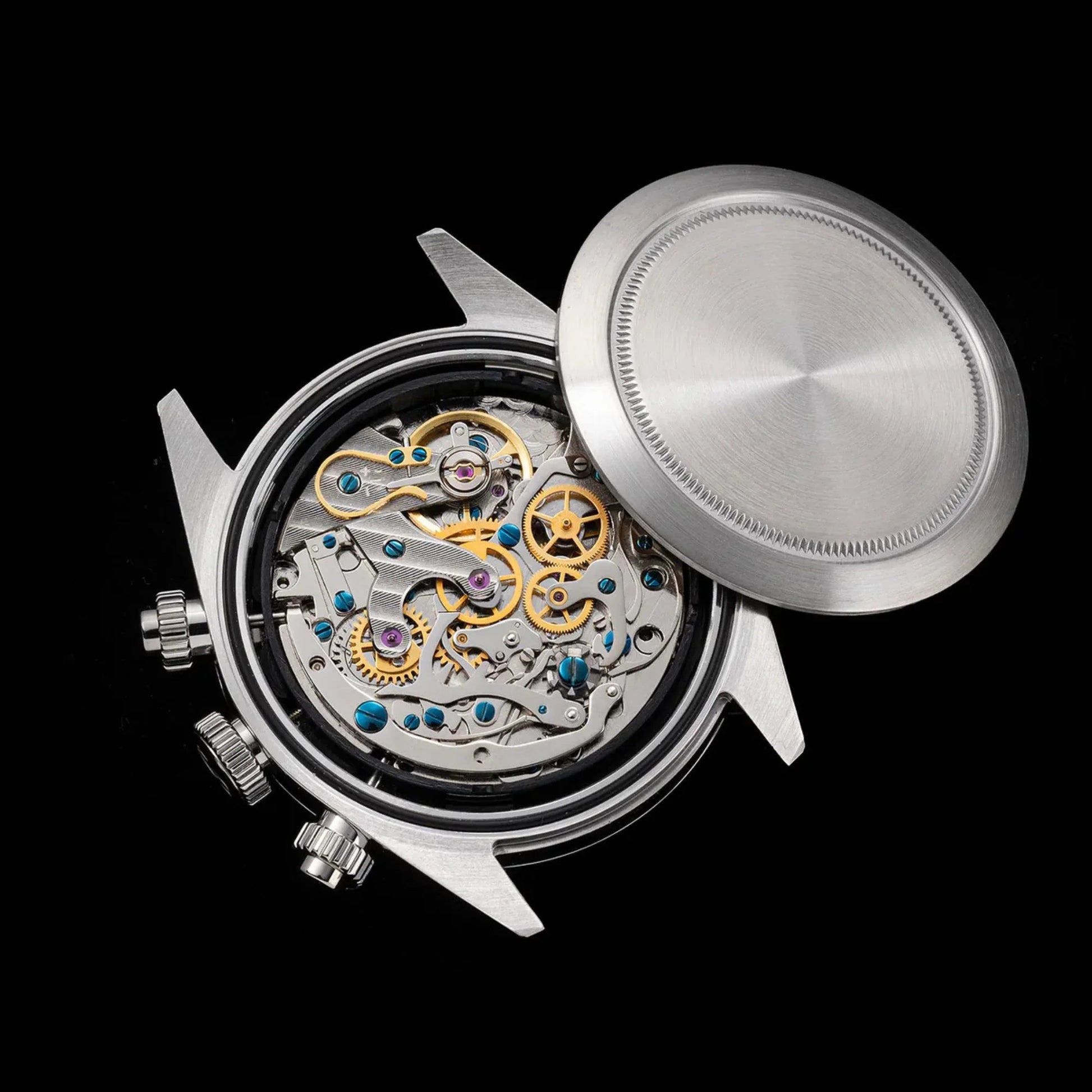 Chrono Heritage S457 Chronograph Power Reserve Pink Panda Dial - DREAM WATCHES