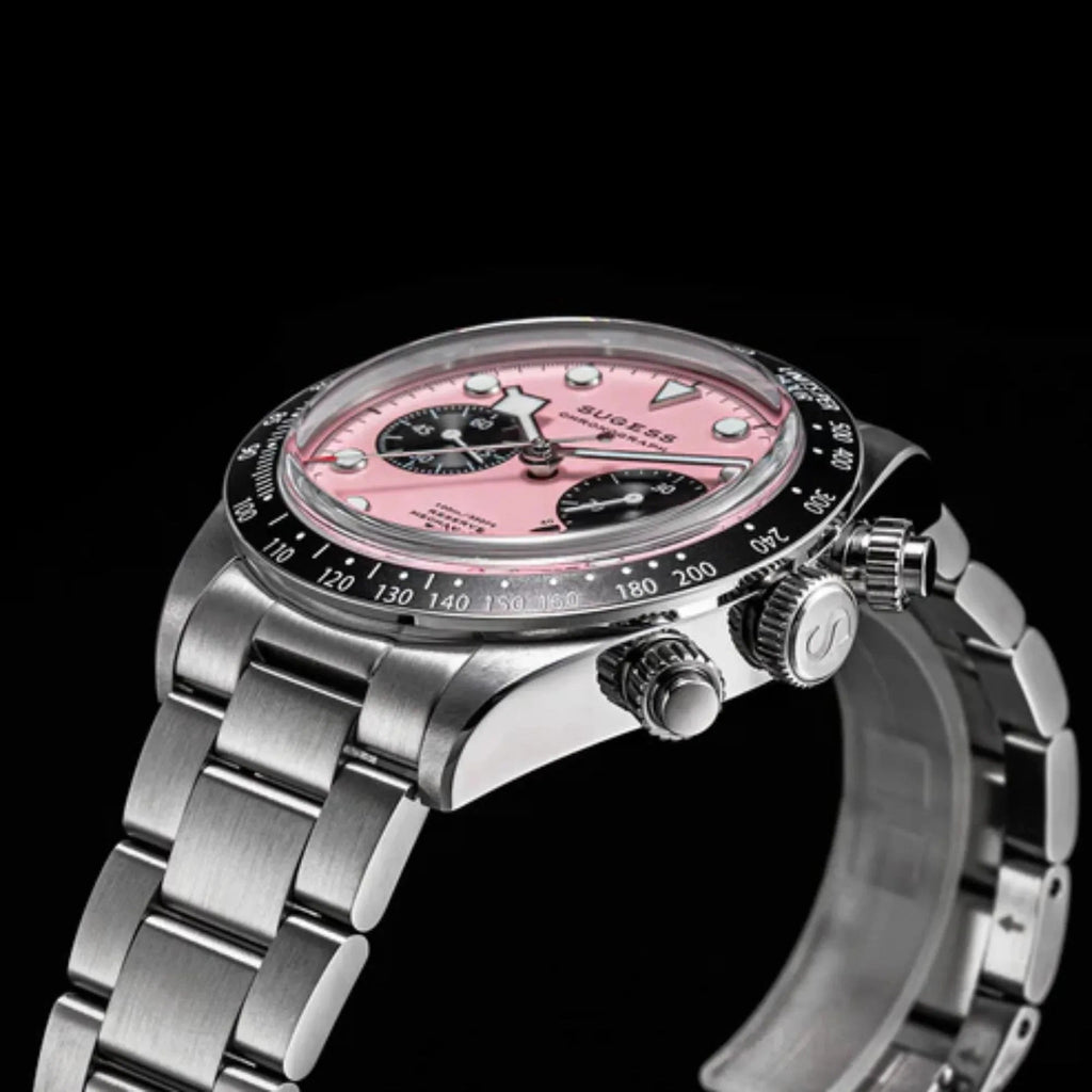 Chrono Heritage S457 Chronograph Power Reserve Pink Panda Dial - DREAM WATCHES