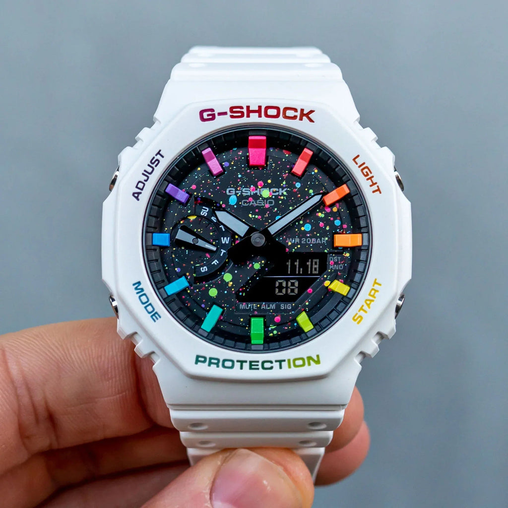 Colourful Backplate for the GA-2100/ B2100 "CASIOAK" (Incl. Installation) - DREAM WATCHES