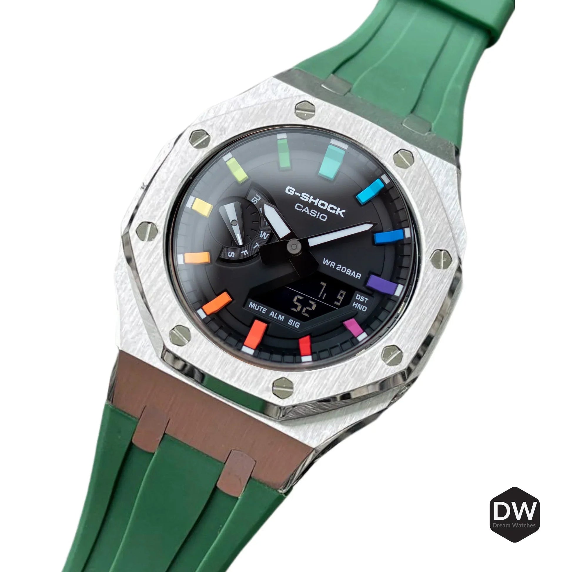 Colourful Indices for the GA-2100/ B2100 "CASIOAK" - DREAM WATCHES