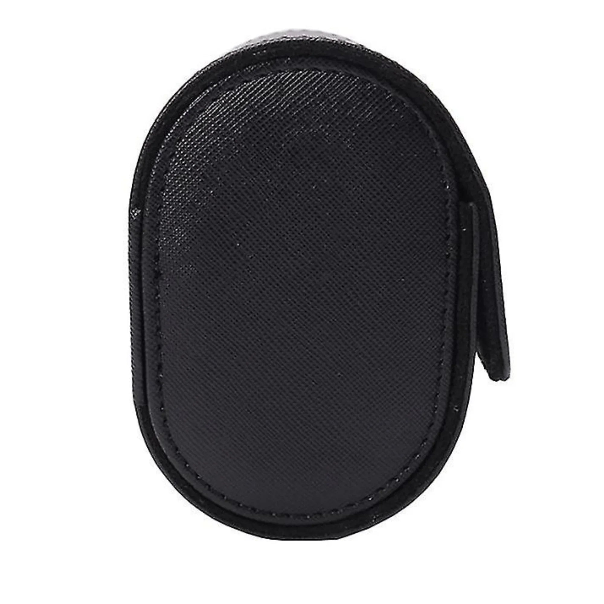 Dream Watches Minuscle Premium Watch Storage and Travel Case : Single Slot | Black Leather - DREAM WATCHES