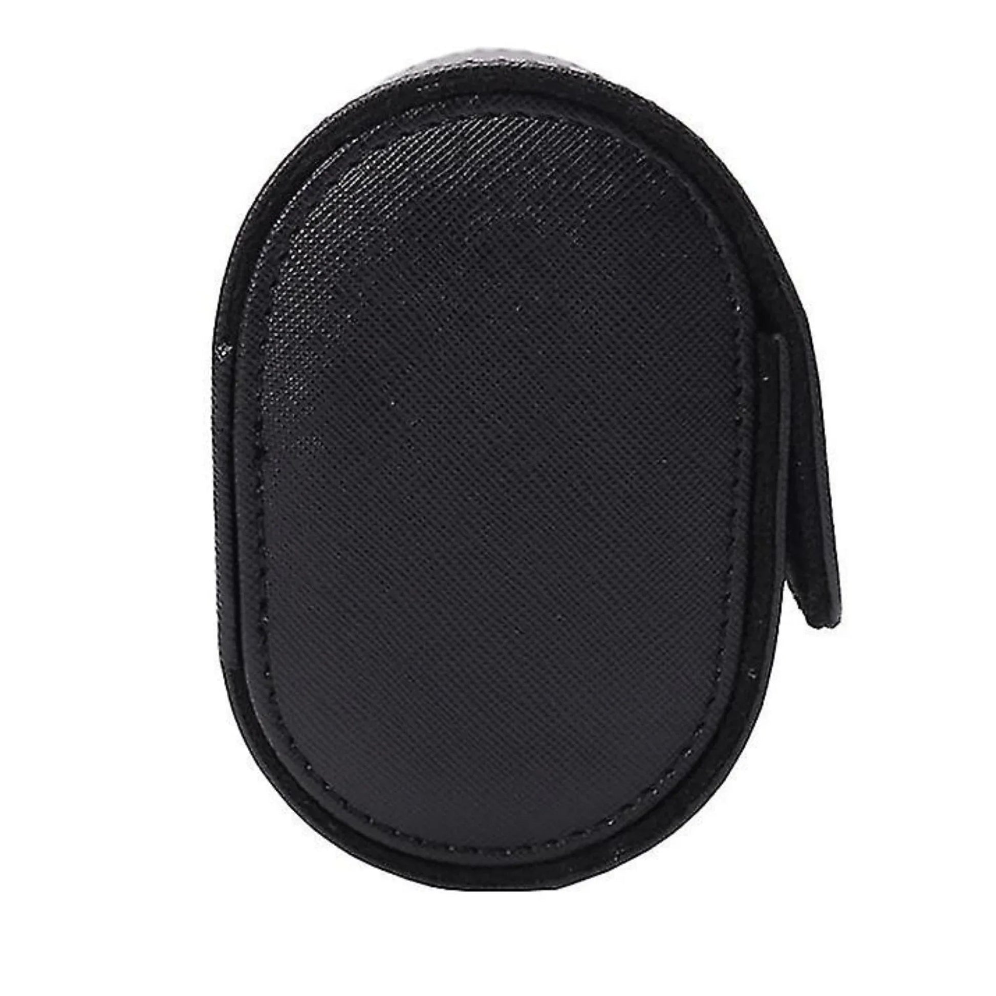 Dream Watches Minuscle Premium Watch Storage and Travel Case : Single Slot | Black Leather - DREAM WATCHES