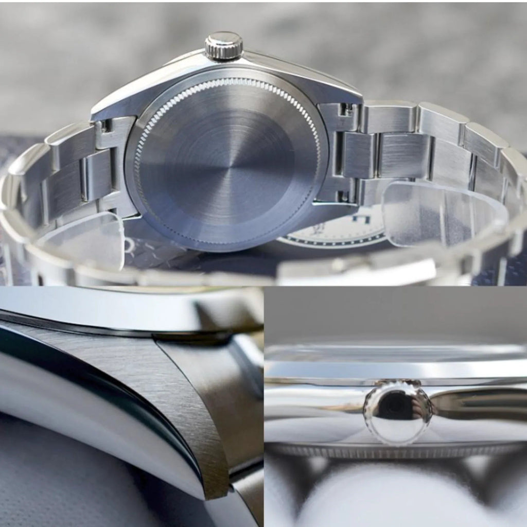 Explorer Tribute Steel Bracelet with Seiko NH-38 Movement S4035AB - DREAM WATCHES