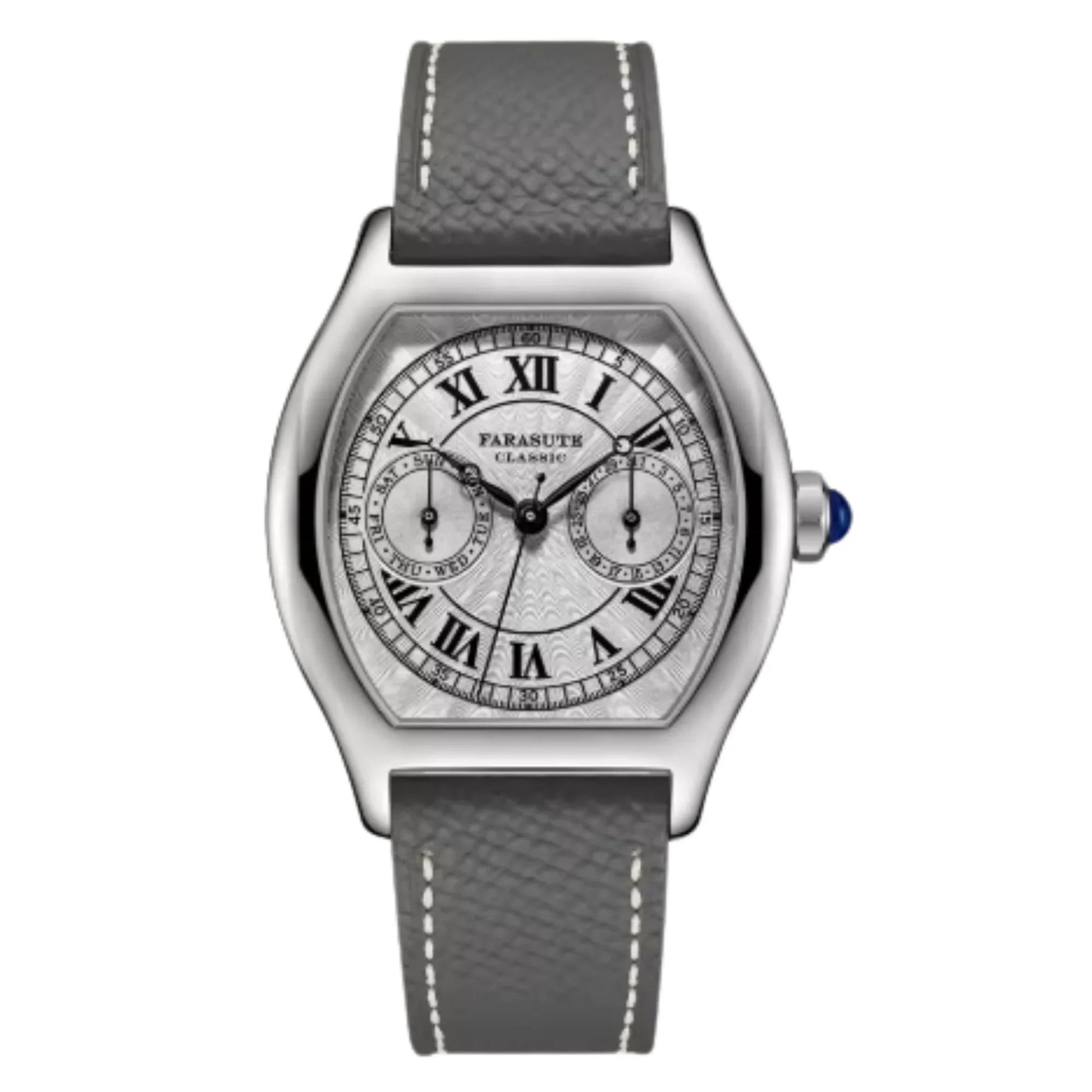 FARASUTE 36mm Luxury Retro with Seiko VH64 Movement sapphire Crystal - DREAM WATCHES