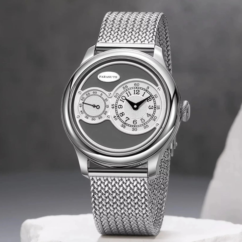 FARASUTE Automatic Wristwatch with custom movement - Anthracite - DREAM WATCHES